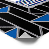 Vintage Deco Lady Poster (Hoek)