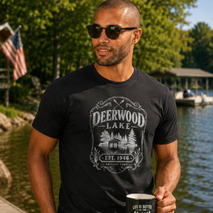 Vintage Deerwood Botenhut T-Shirt