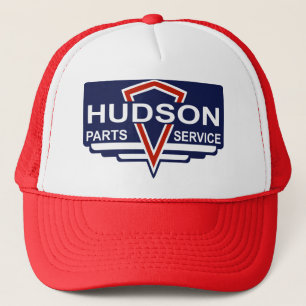 Vintage delen Hudson teken Trucker Pet