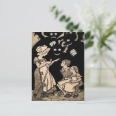 Vintage Demons Briefkaart (Staand voorkant)