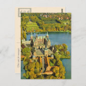 Vintage Denemarken, Fredericksburg, Castle Briefkaart (Voorkant / Achterkant)