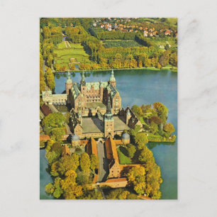 Vintage Denemarken, Fredericksburg, Castle Briefkaart