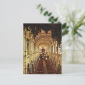 Vintage Denemarken, Fredricksburg, Castle Chapel Briefkaart (Staand voorkant)