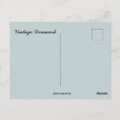 Vintage Denmark Briefkaart (Achterkant)