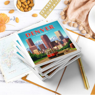 Vintage Denver Colorado Magneet
