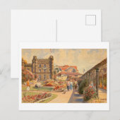 Vintage Derby Castle in Douglas Briefkaart (Voorkant / Achterkant)
