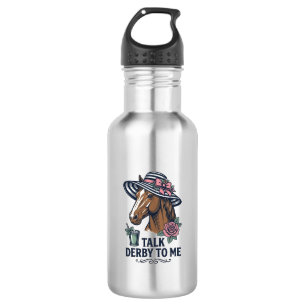 Vintage Derby Paardenhoed Talk Derby To Me Design Waterfles