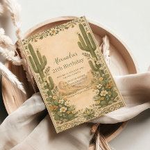 Vintage Desert Botanicals Verjaardag