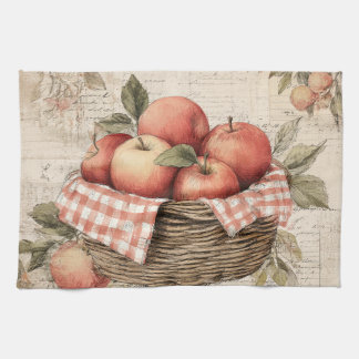 Vintage design Apple basket  Theedoek