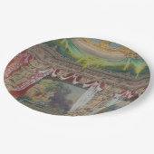 Vintage design paper plates papieren bordje (Gekanteld)