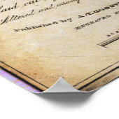 Vintage Detailed New York Map Poster 1832 (Hoek)