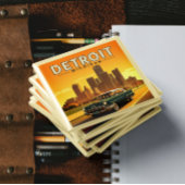 Vintage Detroit Michigan Magneet