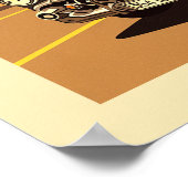 Vintage Detroit Michigan Poster (Hoek)