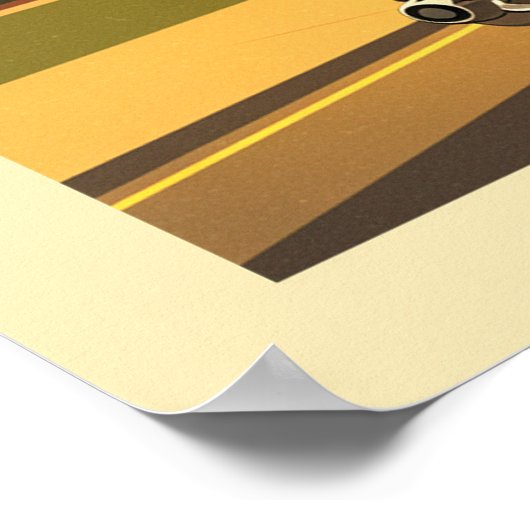 Vintage Detroit Michigan Poster (Hoek)