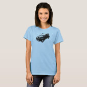Vintage deux chevaux t-shirt (Voorkant volledig)