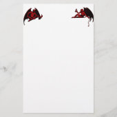 Vintage Devil Briefpapier (Voorkant)