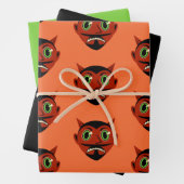 Vintage Devil Inpakpapier Vel (In situ)