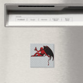 Vintage Devil Magneet (Insitu (Vaatwasser))