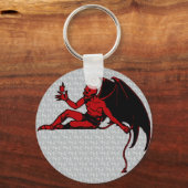 Vintage Devil Sleutelhanger (Voorkant)