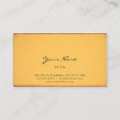 Vintage Devil Visitekaartje (Achterkant)