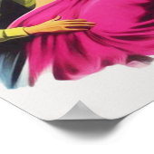 Vintage Devil Woman Poster (Hoek)