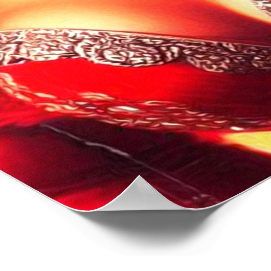 Vintage Devilish Woman Poster (Hoek)