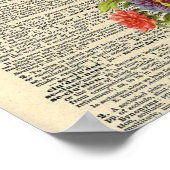 Vintage Dictionary Bird Cage Poster (Hoek)