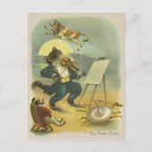 Vintage Diddle Nursery Rhyme Herstelbaar Briefkaart (Voorkant)