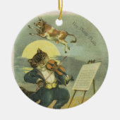 Vintage Diddle Nursery Rhyme Kerstmis Keramisch Ornament (Voorkant)