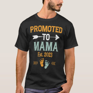 Vintage die binnenkort naar mama 2023 wordt geprom t-shirt