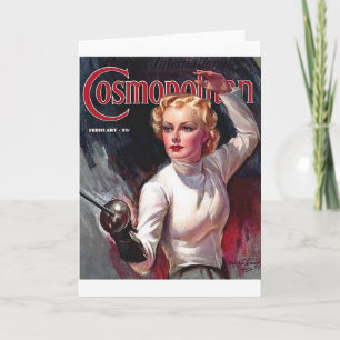 Vintage die de Kosmopolitische Kaart van de Nota