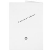 Vintage digitale kunst met hot-retroflector (Achterkant)