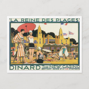 Vintage Dinard Holland Briefkaart