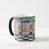 Vintage Diner van de automaat Magische Mok (Voorkant links)