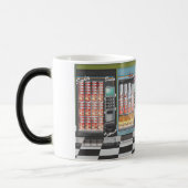 Vintage Diner van de automaat Magische Mok (Links)