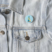 Vintage Dinghy 3 Ronde Button 3,2 Cm (In situ)