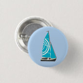 Vintage Dinghy 4 Ronde Button 3,2 Cm (Voorkant /achterkant)