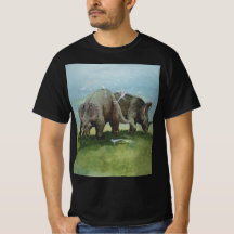 Vintage dinosauriërs, Centrosaurus die graast in d