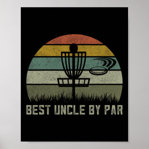 Vintage discgolfshirt, vadersdag kleding, frisbee poster