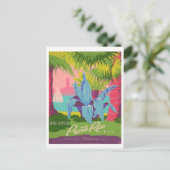 vintage "Discover Puerto Rico" Briefkaart (Staand voorkant)