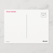 vintage "Discover Puerto Rico" Briefkaart (Achterkant)