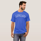 Vintage Distressed Cle meisje T-shirt (Voorkant volledig)