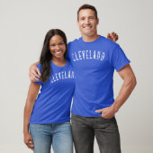 Vintage Distressed Cle meisje T-shirt (Unisex)