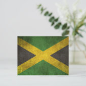Vintage Distressed Flag of Jamaica Briefkaart (Staand voorkant)