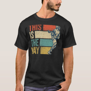 Vintage dit is de manier waarop Lacrosse Player Co T-shirt
