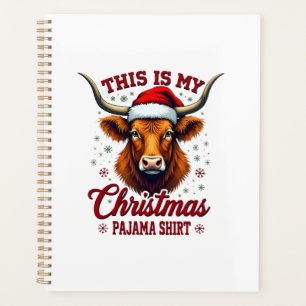 Vintage Dit Is Mijn Kerst Pyjamashirt Hoogland Planner