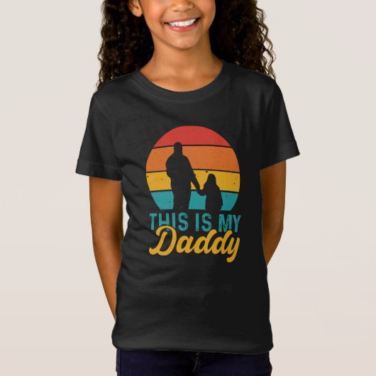 Vintage Dit is mijn papa T-shirt (Voorkant)