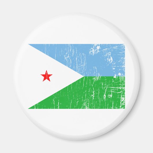 Vintage Djibouti Magneet (Voorkant)