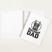 Vintage Dobermann Vader Gravure Hond Liefhebber On Planner (Display)