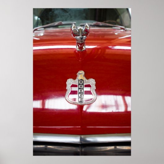 Vintage Dodge Poster (Voorkant)